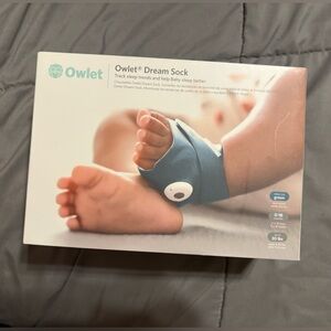 Owlet Dream Sock in deep sea green